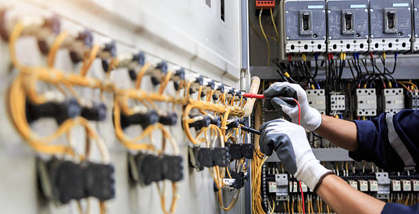 Professional Electrician technician working in White Salmon, WA